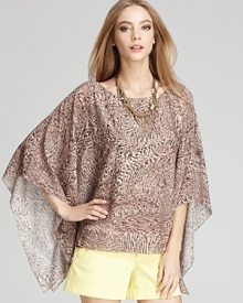 Alice + Olivia Top - Selene Oversize Wide Sleeve