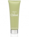 L'Eau de Chloé hand cream is new and exclusive to the Chloé beauty house. The fresh hand cream opens with grapefruit, cedrat and sweet peach blending easily with an original natural rose water, ending with warm notes of cedarwood, patchouli essence and amber for an easy to wear scent. 2.5 oz.