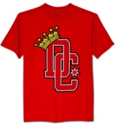 Legacies are forever. Crown yourself king in this cool graphic tee from DC Shoes.