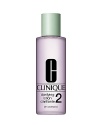 The difference-maker. Gentle exfoliating lotion developed by Clinique's dermatologists for skins dry in the cheeks,comfortable to oily in the T-zone. De-flakes skin's surface to smooth, reveal clearer skin. Follow with Dramatically Different Moisturizing Lotion.