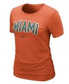 Keep your team pride on display with this NCAA Miami Hurricanes t-shirt from Nike.