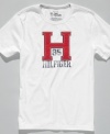 With timeless collegiate style this t-shirt from Tommy Hilfiger adds some prep to your casual step.