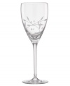 Etched with a playful dot and vine motif, this Lenox wine glass is a refreshing and, in dishwasher-safe crystal, amazingly fuss-free addition to fine dining. Qualifies for Rebate