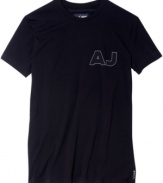 Show off your elevated style with this t-shirt from Armani Jeans.