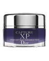 Capture XP is Dior's wrinkle-smoothing skincare collection that preserves and restores the density beneath each wrinkle. The unique Dior HYALU-STEMTM ingredient complex works both in the epidermis, to revitalize the potential of youth preserving cells to plump the skin and rebuild lost density, and in the dermis, to promote synthesis of hyaluronic acid. Wrinkles are immediately smoothed and are intensely reduced after one month.