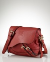 Lauren by Ralph Lauren makes it easy to embrace an equestrian-inspired ethos with this crossbody. This bag's bold red leather and heritage trims complete a classic look.