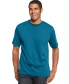 Lightweight and super comfortable, this bold crew neck T shirt provides the perfect start to a cool, layered look. (Clearance)