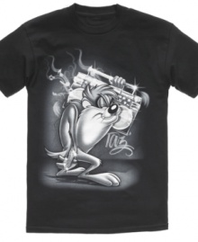 For the devil inside. Dress to a brand-new beat with this T shirt from Fifth Sun.