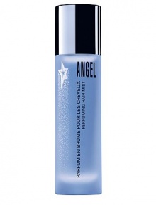 This fine spray neutralizes unwanted odors such as tobacco and pollution while gently diffusing the voluptuous facets of ANGEL. Experience a delicious scent from your flowing heavenly locks! 1 oz. 