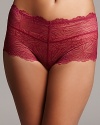 Alluring, feminine lace hipster from Donna Karan.