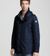 This sporty layering piece from Moncler provides a versatile way to keep the elements are bay and flaunt your style, too.