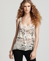 Patterson J. Kincaid Top - Melody Mixed Print Tank