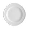 Just like a downtown loft, this dinner plate from Thomas for Rosenthal has a cool and clean look - an excellent match for a contemporary table.