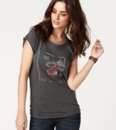 Turn it up with this Miami Heat Rocker muscle tee from Rachel Roy + Amar'e Stoudemire!