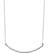 Contemporary chic. Studio Silver's simply stunning style is sure to be a celeb favorite! Crafted in sterling silver. Approximate length: 18 inches. Approximate drop: 2 inches.