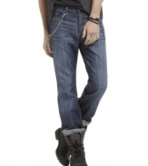 Get your daily dose of denim from Kenneth Cole. These boot-cut jeans will be your most versatile pair.