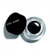 With the precision of liquid liner and the flexible feel of a gel, this 12-hour, water-resistant formula goes from subtle to bold depending on how it's applied. The award-winning, inky-black shade is one of Bobbi's bestsellers and the perennial favorite from her Choose Your Black Collection: an array of blackest black liners for standout eyes. Made in Belgium. 