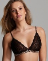 Look fierce in Cosabella's lace and animal printed bra with a comfortable, wireless silhouette.