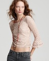 Free People Top - Gypsy Lace Crop