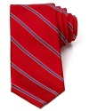 A classic ribbon stripe design signals your impeccable taste to everyone in the board room.