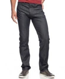 Add some sleek denim to your jeans style with this pair from Armani Jeans