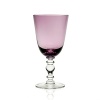 Made entirely from hand, each piece of William Yeoward Crystal draws its inspiration from antique crystal pieces originally made in England during the 18th and early 19th centuries. This elegant, richly hued goblet is the glass for enjoying your favorite beverages.