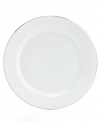 Simply elegant from Charter Club dinnerware. Dishes, like these Platinum Fine Line dinner plates, are for everyday meals but have a banded edge that shines on formal tables. A flawless choice for every occasion.