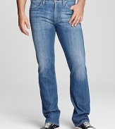 Citizens of Humanity Straight Leg Sid Jeans in Over Wash