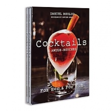 World-famous chef Daniel Boulud presents Cocktails by Daniel Boulud, a two-volume collectionone for him and one for herof sophisticated drink recipes from his New York City restaurant, Daniel, giving classic cocktails a modern twist. Mixologist Xavier Herit brings innovative methods to the bar at Daniel, incorporating unusual flavors like teas, spices, and herbs in his concoctions, and using seasonal produce and even modern molecular techniques. This chic two-volume slipcase set is a creative gift for the contemporary host and hostess.