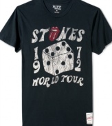 Get wild at play with this wicked short sleeve t-shirt by the Rolling stones.