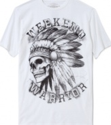 Get primed and ready for a little R&R done right with this cool graphic tee from Ecko Unltd.