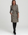 A lace Burberry London trench coat takes layering to a luxe new height. Perfect for client calls or cocktail events, this is your new signature style for fall.