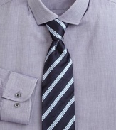 A sartorial staple in handsomely crafted, striped Italian silk.SilkDry cleanMade in Italy