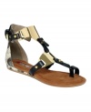 The Aphrodite gladiator sandals by Two Lips are an enchanting mish-mash of heavy-duty hardware and cushy style, so you can look fierce will staying comfortable.