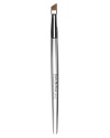 Trish's Brush 50 Angled Eye Lining brush transforms any cream or powder eye shadow into the perfect winged or precise line, alone or over eye pencil.* Handcrafted for exquisite quality and durability* Precision-cut for technically perfect results* Brass ferrulesFor a winged eyeliner look, use Trishs Brush 50 Angled Eye Lining and press firmly into the Eye Definer Shadow. Tap off excess and test the color on the back of your hand to ensure you have the desired amount of pigment. Lift your chin up as you look down into your mirror and place the brush at the inner corner of your eye with the point facing toward your nose. Sweep or press color along lash line working outward to the end of the lash. Flip the brush so the point faces upward and press. This will give you the perfect winged look.For a classic eyeliner look, press Brush 50 firmly into the Eye Definer Shadow. Tap off excess and test the color on the back of your hand to ensure you have the desired amount of pigment. Lift your chin up as you look down into your mirror and place the brush on the outer corner of your eye, pressing and wiggling across your lash line toward the inner lash.Trish Tip: For the most intensity, follow the directions above after you have lined your eye with one of your favorite Trish eye pencils.