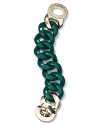 MARC BY MARC JACOBS super sizes its signature chain link bracelet. Boldly hued and accented by a turnlock closure, this piece is going to be big.