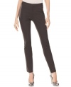 Skinny leg design equips INC's petite pants with polished, trend-forward style.