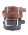 Cultivate your classic refined look with these belts from Tasso Elba.