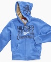 Your little champ will be adorably cozy in this warm fleece lined hoodie by Tommy Hilfiger