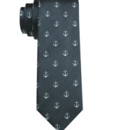 The new nautical. Drop anchor on this cool tie from Penguin.*