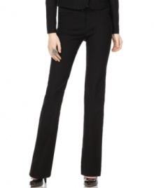 BCX's pants are trend-forward with a sophisticated shape. This season is all about pulled-together styling.