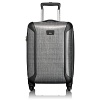 Constructed from a super-light, triple-layer, high-performance alloy of ABS and polycarbonate, this carry-on offers a totally new and advanced travel experience with ultra-modern style and a surprisingly lightweight, easy-to-maneuver design.