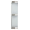 Influenced heavily by art and architecture, this wall sconce fits perfectly in any modern home.