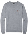 With a simple, solid design, this sweater from DC Shoes is the perfect low-key layer.