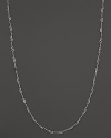 Lisa Nik Sterling Silver Heartbreaker Swirl and Twist Necklace, 17