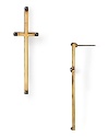 Go medieval with these Gothic, statement-making House of Harlow 1960 cross earrings.