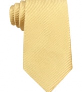 Thin stripes give this Donald Trump tie visual texture that always works hard.