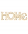 Home is undoubtedly where the heart is in this Lenox figurine, a beautiful addition to a bookshelf or mantel in gold-trimmed ivory porcelain. Qualifies for Rebate