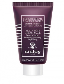 A soothing skin care mask rich in trace elements, vitamins and plant extracts which acts instantly on the signs of aging and fatigue to rejuvenate skin and restore vitality. Its 4 actions: 1. Smoothing & plumping 2. Revitalizing 3. Soothing & softening 4. Nourishing, moisturizing and repairing. Immediately hydrated and replumped, skin is visibly smoother and traces of ageing fade away. The face appears refreshed and the complexion recovers its luminosity.