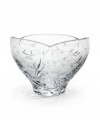 A delicate, etched vine motif and an asymmetrical rim infuses your décor with a gentle sophistication. Qualifies for Rebate